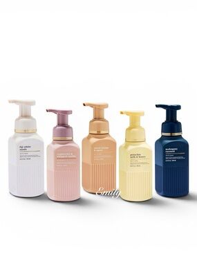 5X Bath & Body Works LUXE Foaming Hand Soap 8.75 fl oz Set Bundle